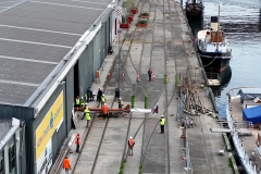The Alma Doepel - 1st mast getting ready