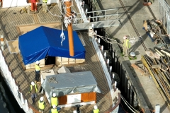 The Alma Doepel mast install