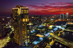 Crown Casino at night
