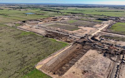 Evelyn Business Park Site Construction