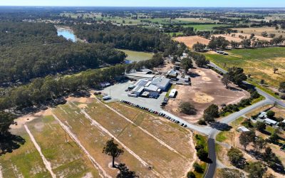 Abattoir located on the Murray River