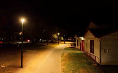 Ballarat – Lake Wendouree – Pathway lighting around the lake